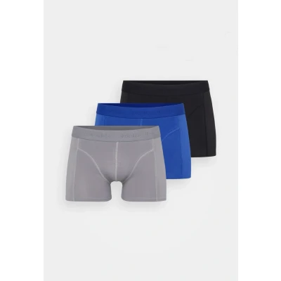 Afbeelding van Jack &amp; Jones 3ER PACK Ordinary Retro Boxerbriefs Schwarz grau blau, Heren, Maat: Large, blau
