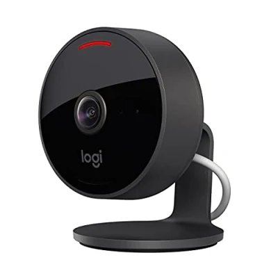 Image de Logitech Circle View Caméra de surveillance réseau extérieur intérieur résistant aux intempéries couleur (Jour et nuit) 1920 x 1080 1080p audio sans fil Wi Fi