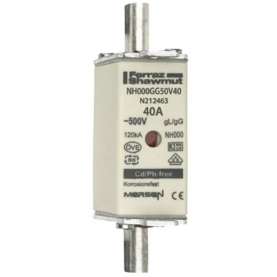Afbeelding van Mersen 1B647.000000 NH zekering Afmeting : 000 40 A 500 V 1 stuk(s)