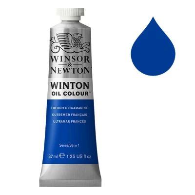 Image de Winsor &amp; Newton Winton peinture à l&#039;huile (37 ml) 263 outremer français
