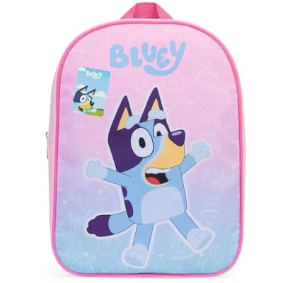 Afbeelding van Get Trend Rugzak voor kinderen, kleuterschool, peuter, 2, 10 jaar, schooltas, meisjes, jongens, kindertas, lunch, rugzak, reizen, sport, Roze Bluey