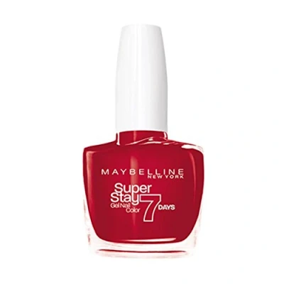 Afbeelding van 1+1 gratis: Maybelline SuperStay 7 Days Nagellak 08 Passionate Red
