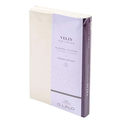 Image de LALO 10 ENS. C6 VELIN PUR COTON