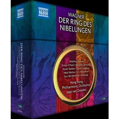 Afbeelding van Soloists, Hong Kong Philharmonic Orchestra, Jaap Van Zweden Wagner: Der Ring Des Nibelungen (14 CD)