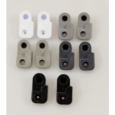 Image de Whirlpool Manchon d&#039;arret kit gauche (blanc + gris noir) 481010632826