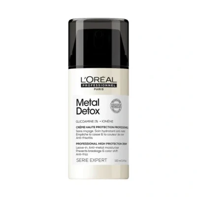Afbeelding van L&#039;Oréal Serie Expert Metal Detox Leave in Cream 100ml Haibu by Kapperskorting.com