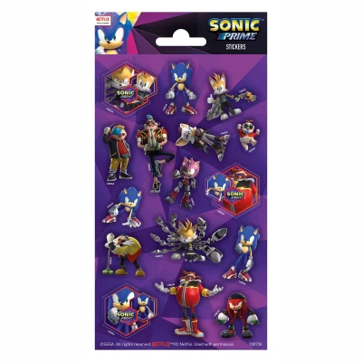 Afbeelding van Wefiesta Stickers Sonic Prime