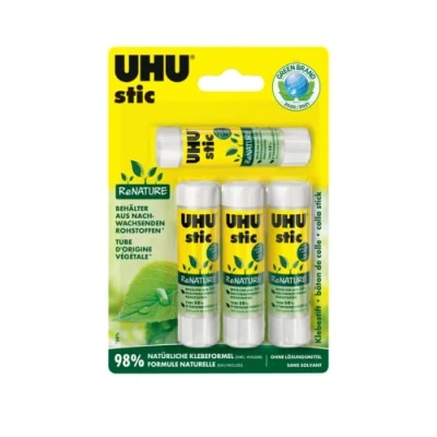 Afbeelding van UHU stic ReNATURE 4 x 8,2 g BTS 2019