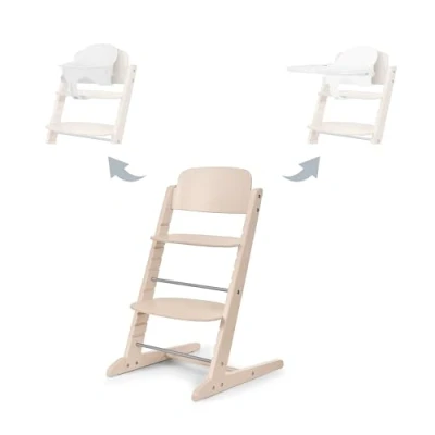 Afbeelding van CYBEX IRIS Gold 3 in 1 kinderstoel, groeien met de baby, 6 maanden 99 jaar, set en babydienblad, beukenhout/kunststof, volledig natuurlijk