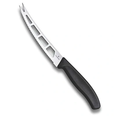 Afbeelding van Victorinox Swiss Classic kaasmes 13cm RVS zwart