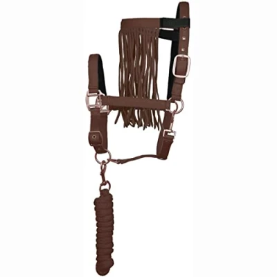 Afbeelding van Imperial Riding Halsterset Met Vliegenfrontriem Bruin