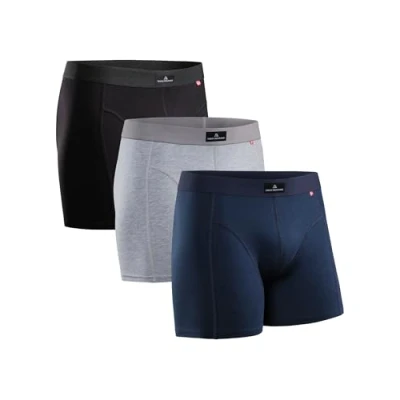 Afbeelding van DANISH ENDURANCE Set van 3 herenboxershorts elastisch katoen