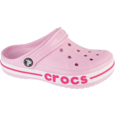 Afbeelding van Crocs KIDS&#039; Bayaband CLOG Muiltjes Ballerina pink candy voor kinderen, Maat: 32/33, Kunststof