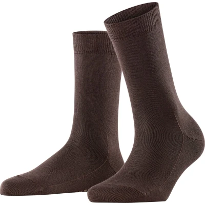 Afbeelding van Falke Family Everyday Casual Sokken, Dames, Maat: 39 42, Dunkelbraun