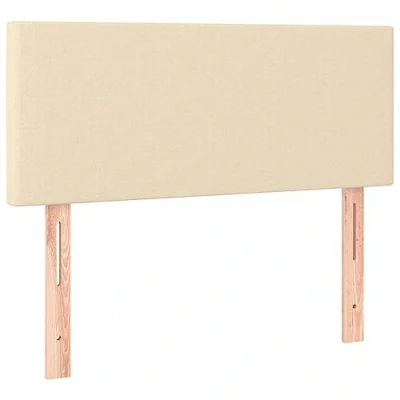 Afbeelding van vidaXL Hoofdbord, crèmekleurig, 100 x 5 78/88 cm