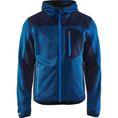 Afbeelding van Blaklader Gebreid vest met softshell 4930 2117 Mannen Navy S