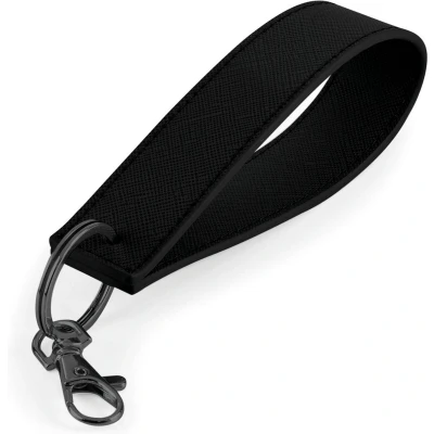 Afbeelding van BagBase Boutique Wristlet Keyring BG747 Black/Black