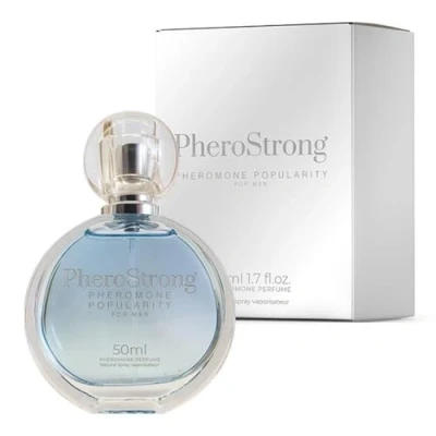 Afbeelding van PheroStrong Popularity Feromonen spray voor mannen Blauw