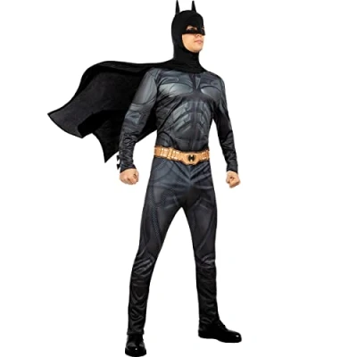 Afbeelding van FUNIDELIA Batman Kostuum The Dark Knight voor mannen Maat: S
