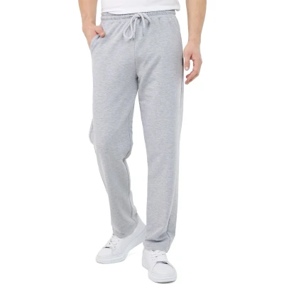 Afbeelding van Comeor Joggingbroek heren dik Grijs 4XL trainingsbroek Lange sportbroek