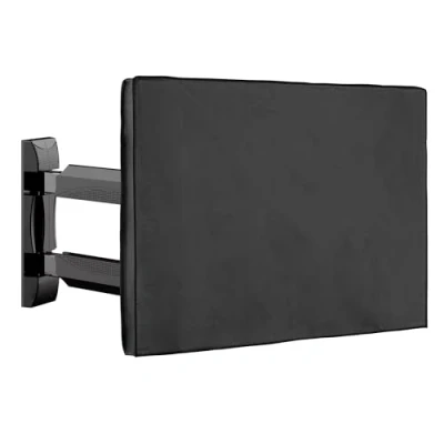 Afbeelding van kwmobile TV hoes voor buiten Compatibel met 43&quot; Outdoor beschermhoes televisie In zwart