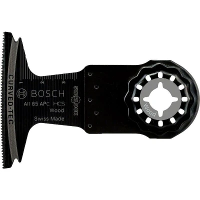 Image de BOSCH AII 65 APC HCS Lame de scie Starlock pour bois, Curved Tec x 40 mm 2608662359