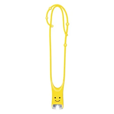 Afbeelding van Moses Lese Buddy leeslamp voor kinderen multifunctionele in geel schouderzaklamp, siliconen, 26207