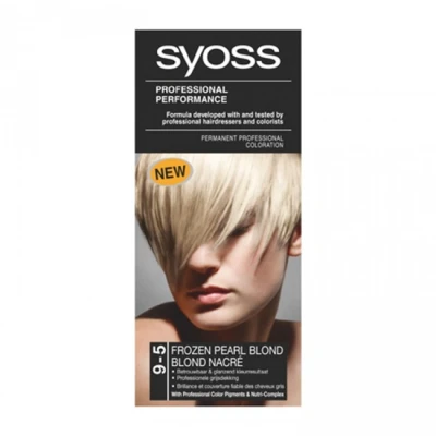 Afbeelding van Syoss Professional Haarverf 9 5 Frozen Pearl Blond