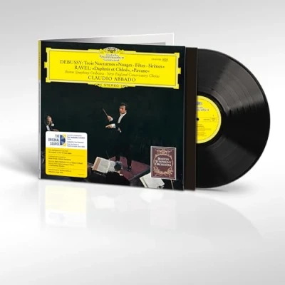 Afbeelding van Boston Symphony Orchestra, Claudio Abbado Debussy: Nocturnes / Ravel: Daphnis Et Chloé Suite Nr. 2 &amp; Pavane (LP)