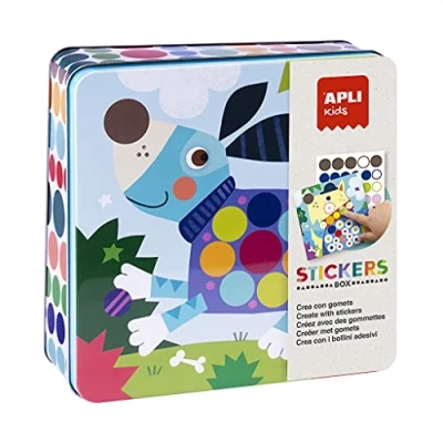 Afbeelding van Apli kids stickerspel honden
