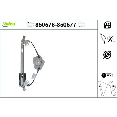 Afbeelding van Valeo Raammechanisme 850576