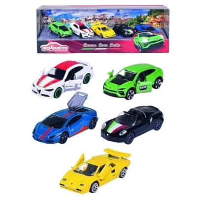 Image de Voitures Majorette Viva l’Italia Giftpack 5 pièces