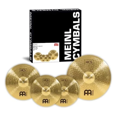 Afbeelding van Meinl HCS Cymbal set 20&quot; Ride,16&quot; Crash,14&quot; HiHat Bekken