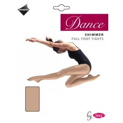 Afbeelding van Zijdeachtige Shimmer Footed Danspanty, Lichtbeige