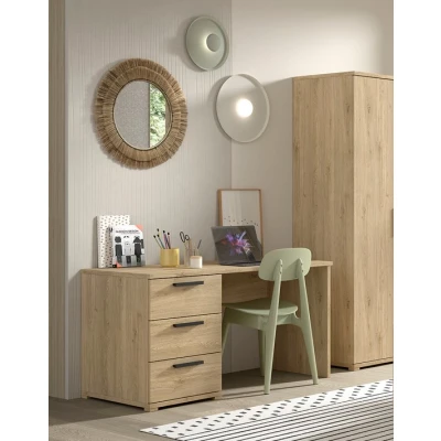 Afbeelding van Vipack Sam bureau Eikenkleur