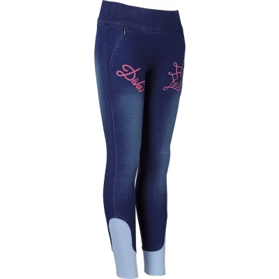 Afbeelding van Harry&#039;s Horse Rijlegging Denim Diva Stella Full Grip Lichtblauw 128