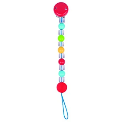 Afbeelding van Heimess Fopspeenketting Rood Plastic 21 Cm