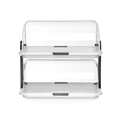 Afbeelding van Hendi Roltop presentatie, Abs;san (styreen Acrylonitrile Hars), Transparant, 31(b)x46,5(d)x41(h)cm, 871713