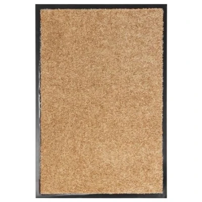 Afbeelding van Deurmat wasbaar 40x60 cm crème