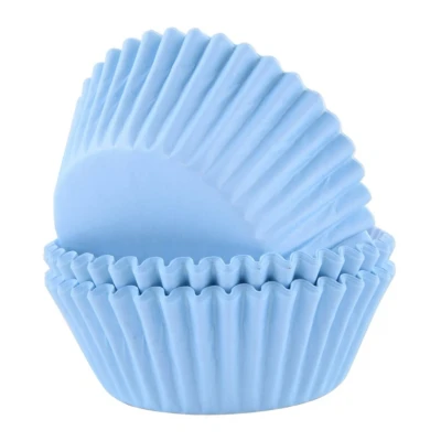 Afbeelding van Cupcake Cups PME Licht Blauw 60 stuks