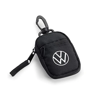 Afbeelding van Volkswagen 1H2087402 sleuteletui met VW logo en RFID bescherming, zwart