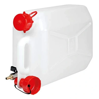 Afbeelding van Lampa 67014 polyethyleen jerrycan met metalen kraan, 10 l, horizontaal
