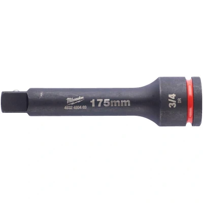Afbeelding van MILWAUKEE 4932480403 SHOCKWAVE slagvaste dop verlengstuk 3/4&quot; 175 mm