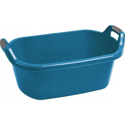 Afbeelding van Curver Ovale waskom met handgrepen 55l Blauw Turquoise