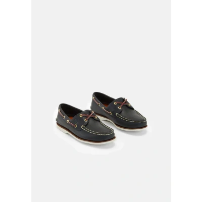 Afbeelding van Timberland Classic BOAT 2 EYE Bootschoenen, Heren, Maat: 40, Blue Leer