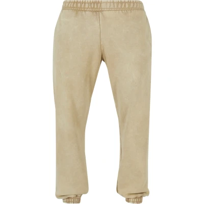 Afbeelding van Urban Classics Heavy SAND Washed Trainingsbroek, Heren, Maat: Small, Unionbeige