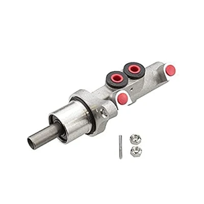 Afbeelding van HELLA 8AM 355 501 911 Hoofdremcilinder 22,2 Aluminium M12 x 1 (x2) VOLKSWAGEN: Golf 5, Caddy 3, Plus / Crossgolf, AUDI: A3 Sportback
