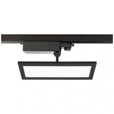Afbeelding van TRACK LIGHT LED paneel, zwart, 3 fase, 3.000 K, aan/uit