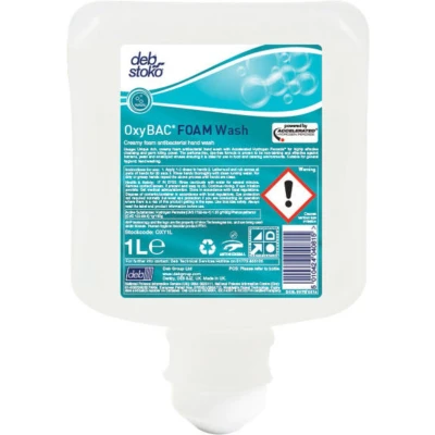 Afbeelding van Deb Oxybac Foam Wash 1 liter
