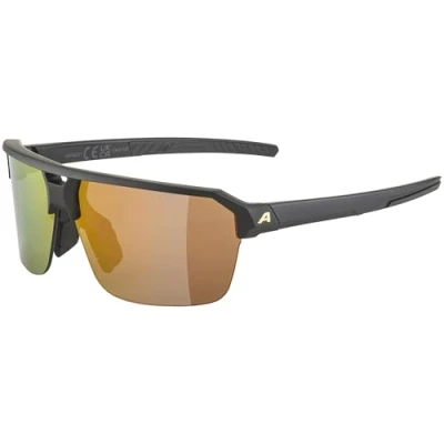 Afbeelding van Zonnebrillen Alpina Swift HR Black Gold Matt/Gold Mirror